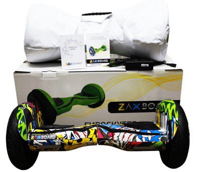 Гироскутер ZaxBOARD ZX-11 Pro Желтый граффити