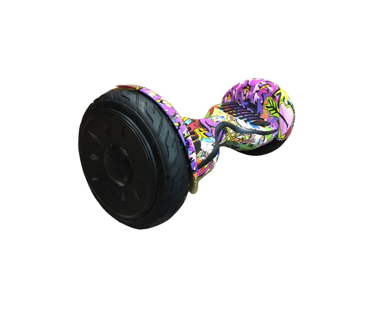 Гироскутер Smart GT Wheel New 10.5 Premium Фиолетовый граффити