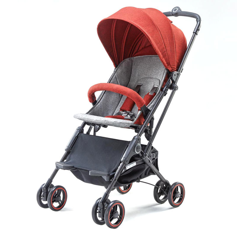 Детская коляска-транформер Xiaomi Light Baby Folding Stroller (красный)